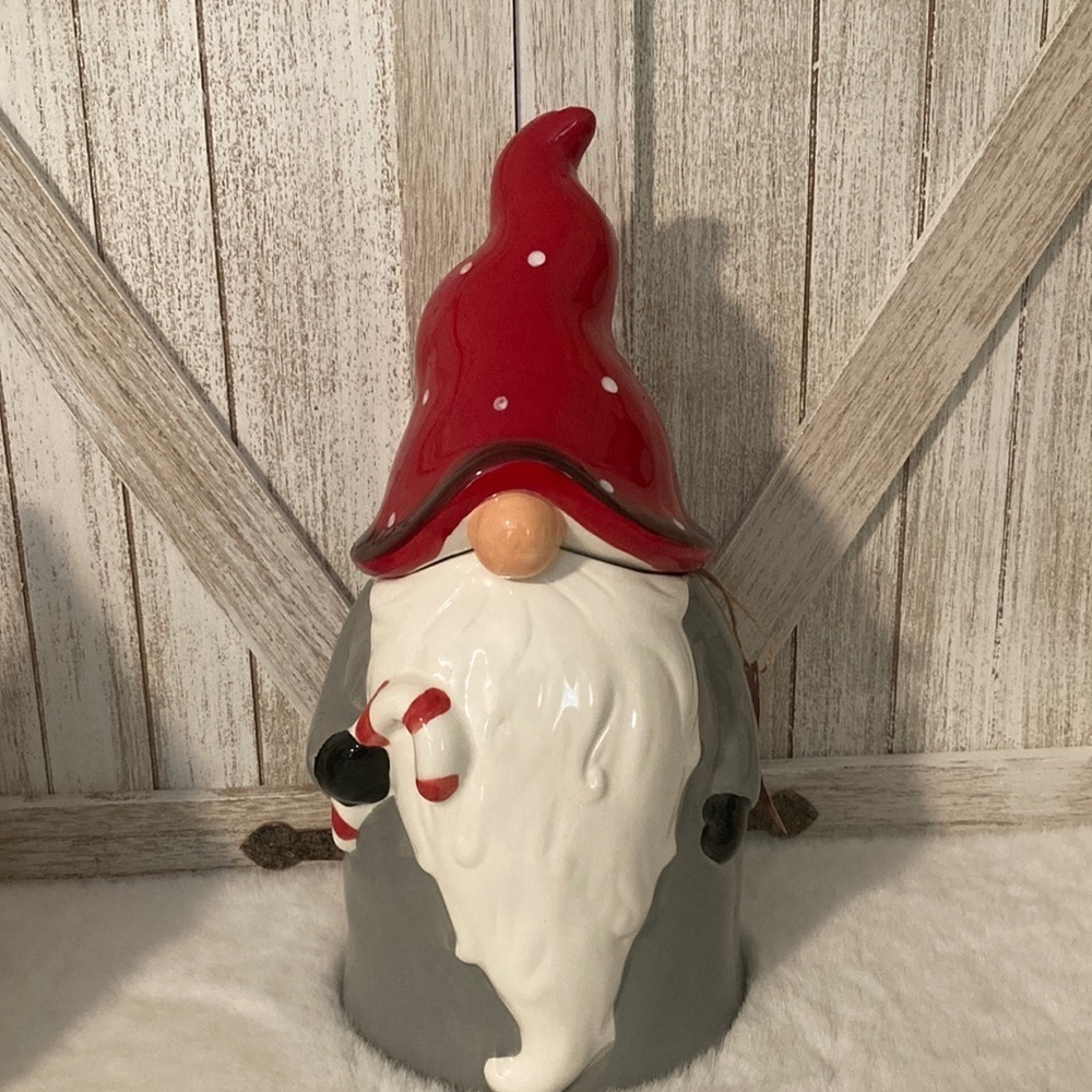 10 Strawberry Street Gnome Canister